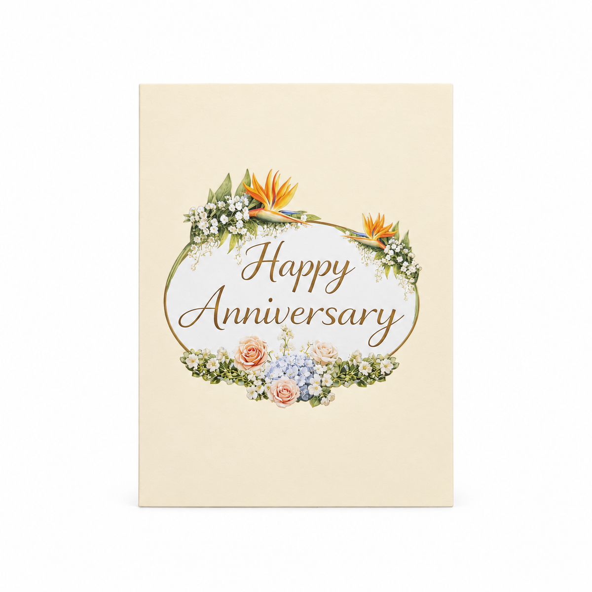 Cockatoo Garden 25th Anniversary Pop-Up Card – 3D Greeting Card & Unique Anniversary Gift