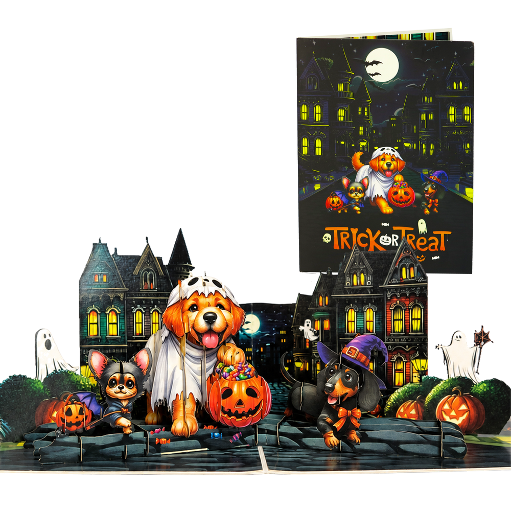 Halloween Dog Pop-Up Card
